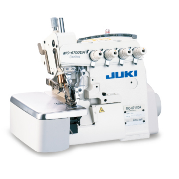 JUKI MO-6714DASeries Semi-dry-head, High-speed, Overlock / Safety Stitch Machine
