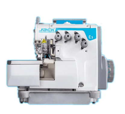 JACK E3 high-speed direct drive overlock sewing machine sewing machine industrial three line four line edge banding machine locking machine