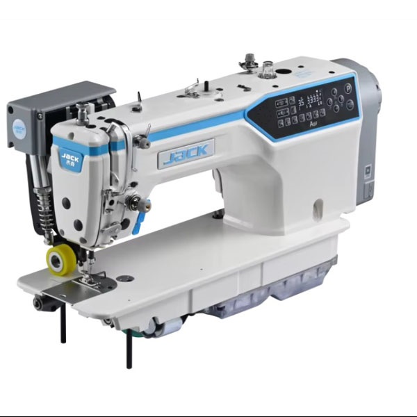 JACK A6F-E-Q-PK Single Needle integrated rear puller Lockstitch Industrial Sewing Machine   High Speed Computerized Sewing Machines