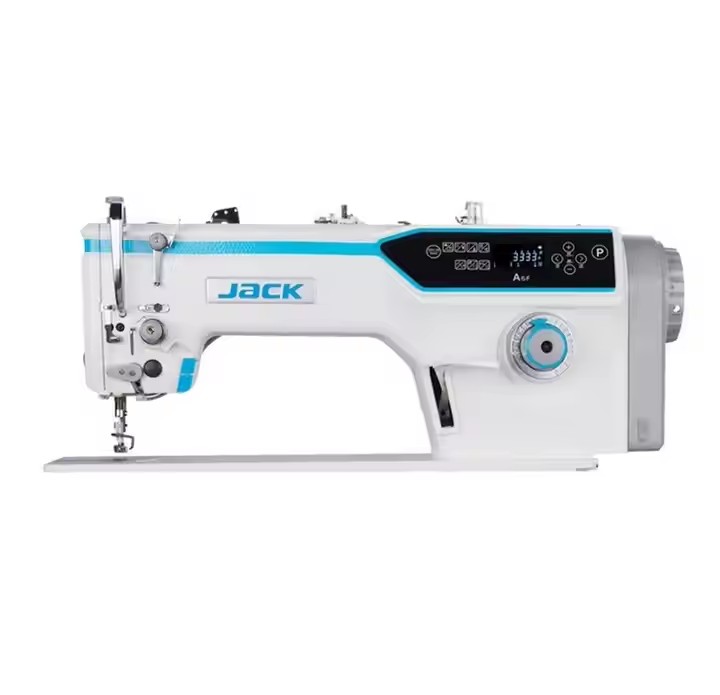Jack A6F-E  Single Needle Digital Lockstitch Machine With Needle Feed Computerized Industrial Sewing Machine