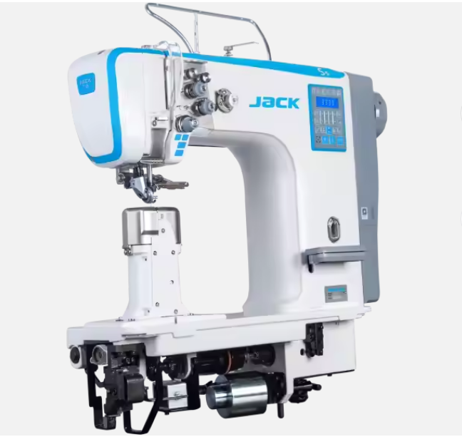 JACK JK-S5-91 Computerized Direct Drive Roller Feed Single Needle Double Needle Post Bed Lockstitch Machine